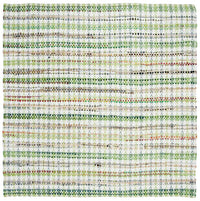 Safavieh Montauk Mtk950G Green / Multi Striped Area Rug