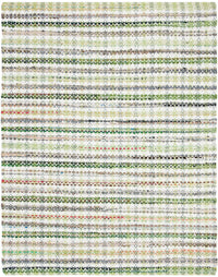 Safavieh Montauk Mtk950G Green / Multi Striped Area Rug