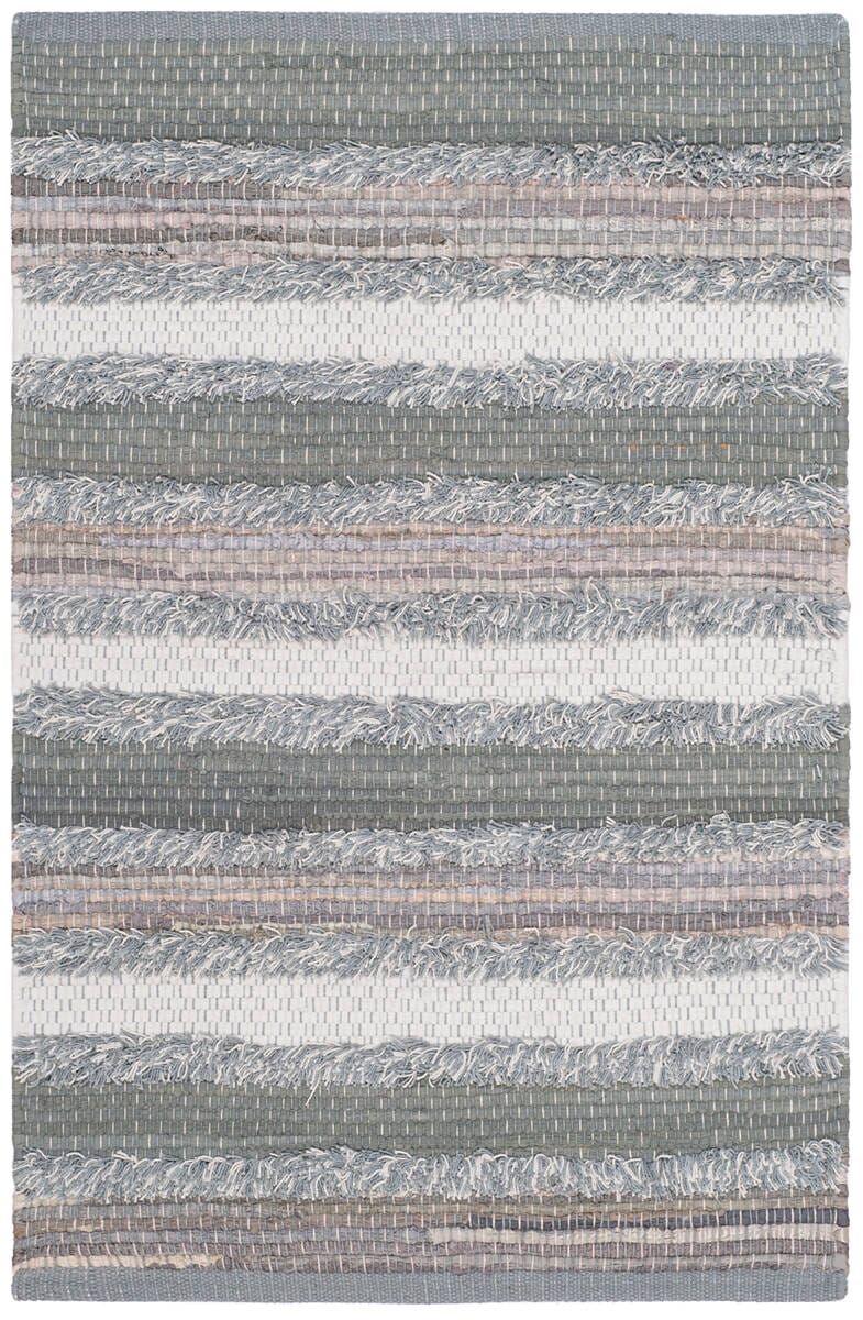 Safavieh Montauk Mtk951A Grey / Multi Striped Area Rug