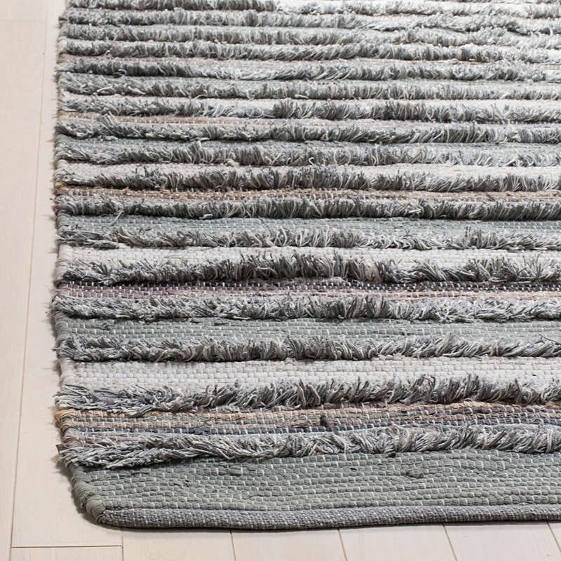 Safavieh Montauk Mtk951A Grey / Multi Striped Area Rug