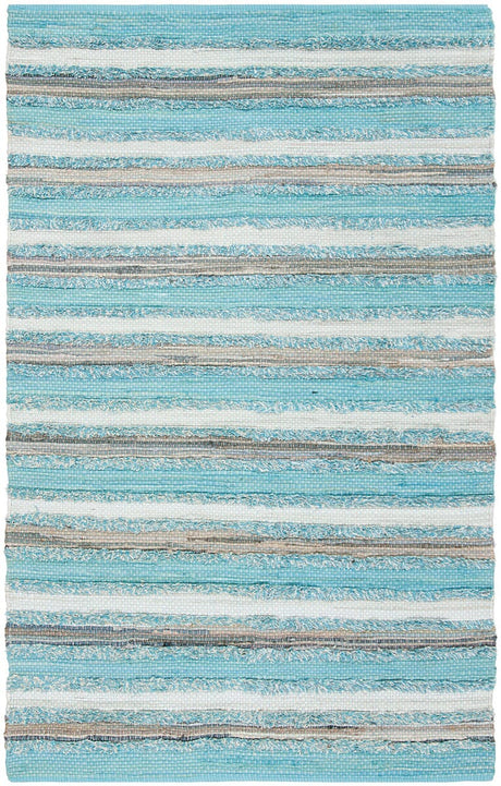 Safavieh Montauk Mtk951C Aqua / Multi Rugs.