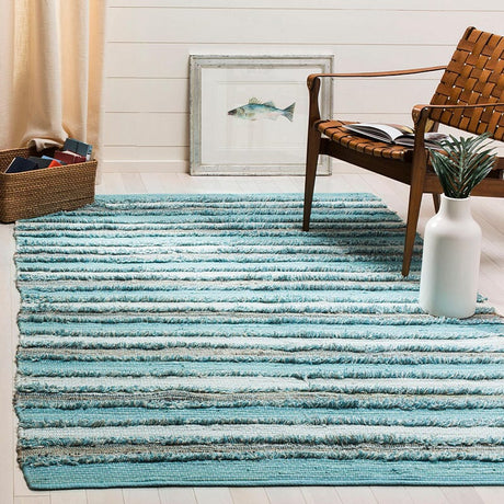 Safavieh Montauk Mtk951C Aqua / Multi Rugs.