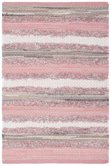Safavieh Montauk Mtk951D Pink / Multi Rugs.