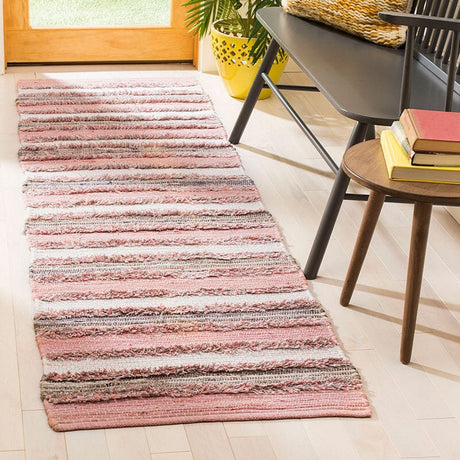 Safavieh Montauk Mtk951D Pink / Multi Rugs.