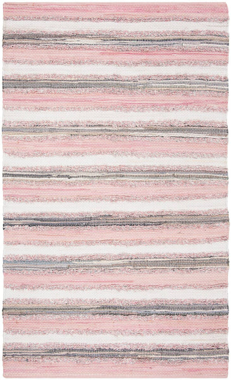 Safavieh Montauk Mtk951D Pink / Multi Rugs.