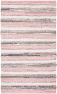 Safavieh Montauk Mtk951D Pink / Multi Striped Area Rug