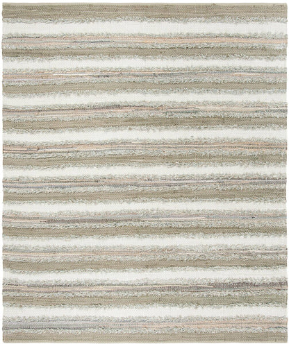 Safavieh Montauk Mtk951E Beige / Multi Striped Area Rug