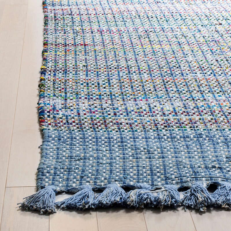 Safavieh Montauk Mtk972B Blue / Multi Area Rug