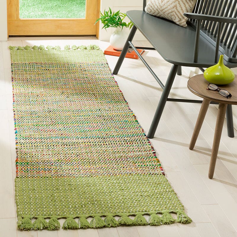 Safavieh Montauk Mtk972G Green / Multi Area Rug