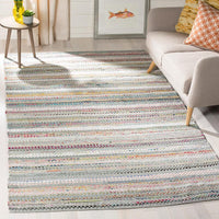 Safavieh Montauk Mtk975A Grey / Multi Striped Area Rug