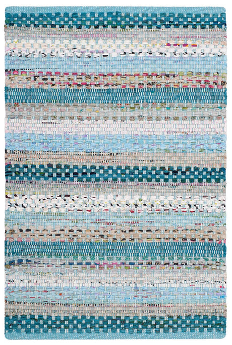 Safavieh Montauk Mtk975C Aqua / Multi Rugs.