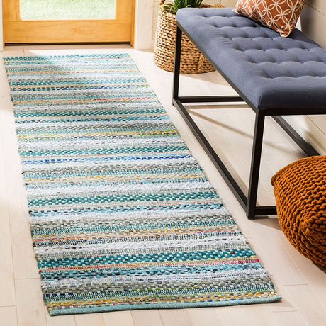 Safavieh Montauk Mtk975C Aqua / Multi Rugs.