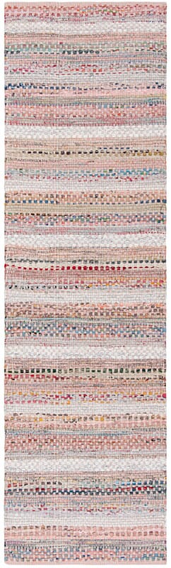 Safavieh Montauk Mtk975D Pink / Multi Striped Area Rug