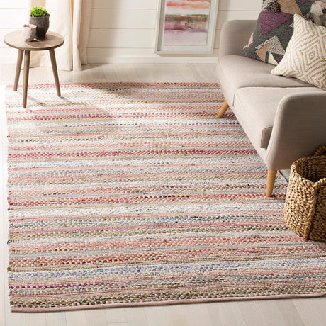 Safavieh Montauk Mtk975D Pink / Multi Rugs.