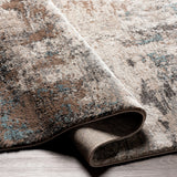 Surya Montana Mtn-2300 Dark Brown, Black, Dark Blue, Charcoal Rugs.