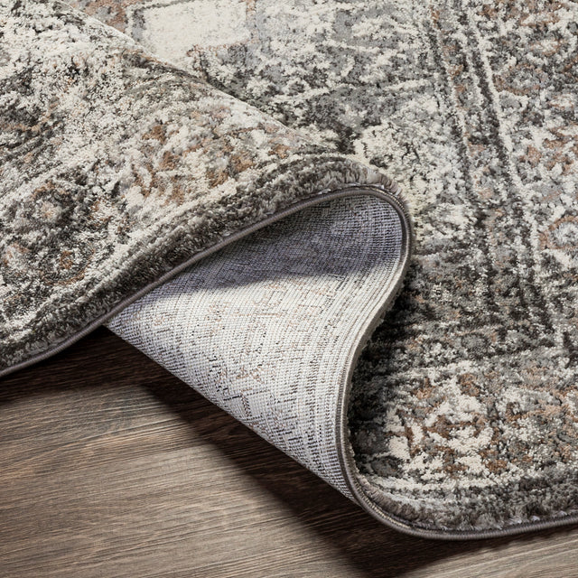 Surya Montana Mtn-2306 Medium Gray, Charcoal, Dark Brown, Beige Rugs.