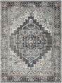 Surya Montana Mtn-2307 Charcoal, Aqua, Dark Brown, Beige Rugs.