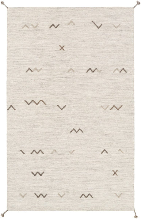 Surya Montezuma Mtz-2004 Light Gray / Light Gray / Taupe Rugs.