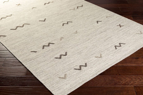 Surya Montezuma Mtz-2004 Light Gray / Light Gray / Taupe Rugs.
