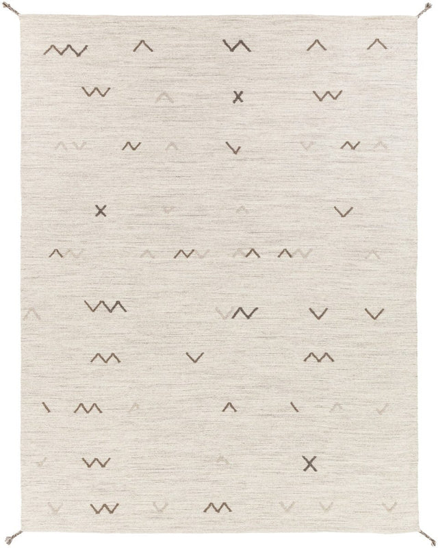 Surya Montezuma Mtz-2004 Light Gray / Light Gray / Taupe Rugs.