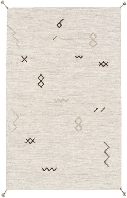 Surya Montezuma Mtz-2005 Light Gray / Light Gray / Taupe Moroccan Area Rug