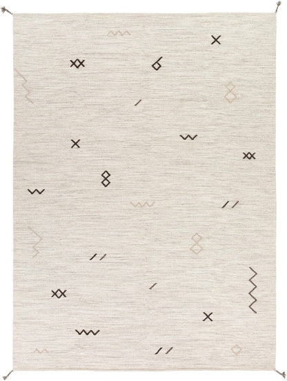 Surya Montezuma Mtz-2005 Light Gray / Light Gray / Taupe Moroccan Area Rug