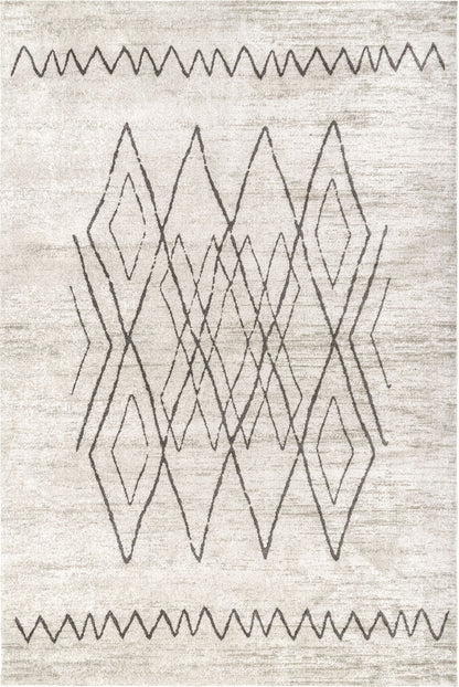 AreaRugs.com Wavaj Nwa1281A Beige Area Rug