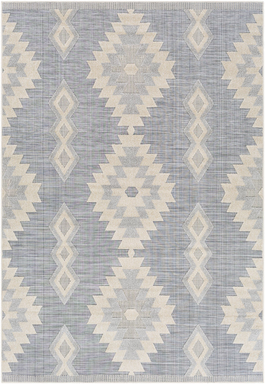 Surya Murcia Muc-2301 Cream, Light Gray, Medium Gray Area Rug