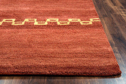 Rizzy Mojave MV-3160 Red Moroccan Area Rug