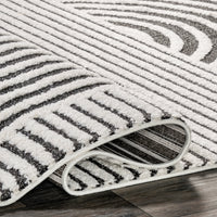 Nuloom Neomi Modern Nne2982A Black Area Rug