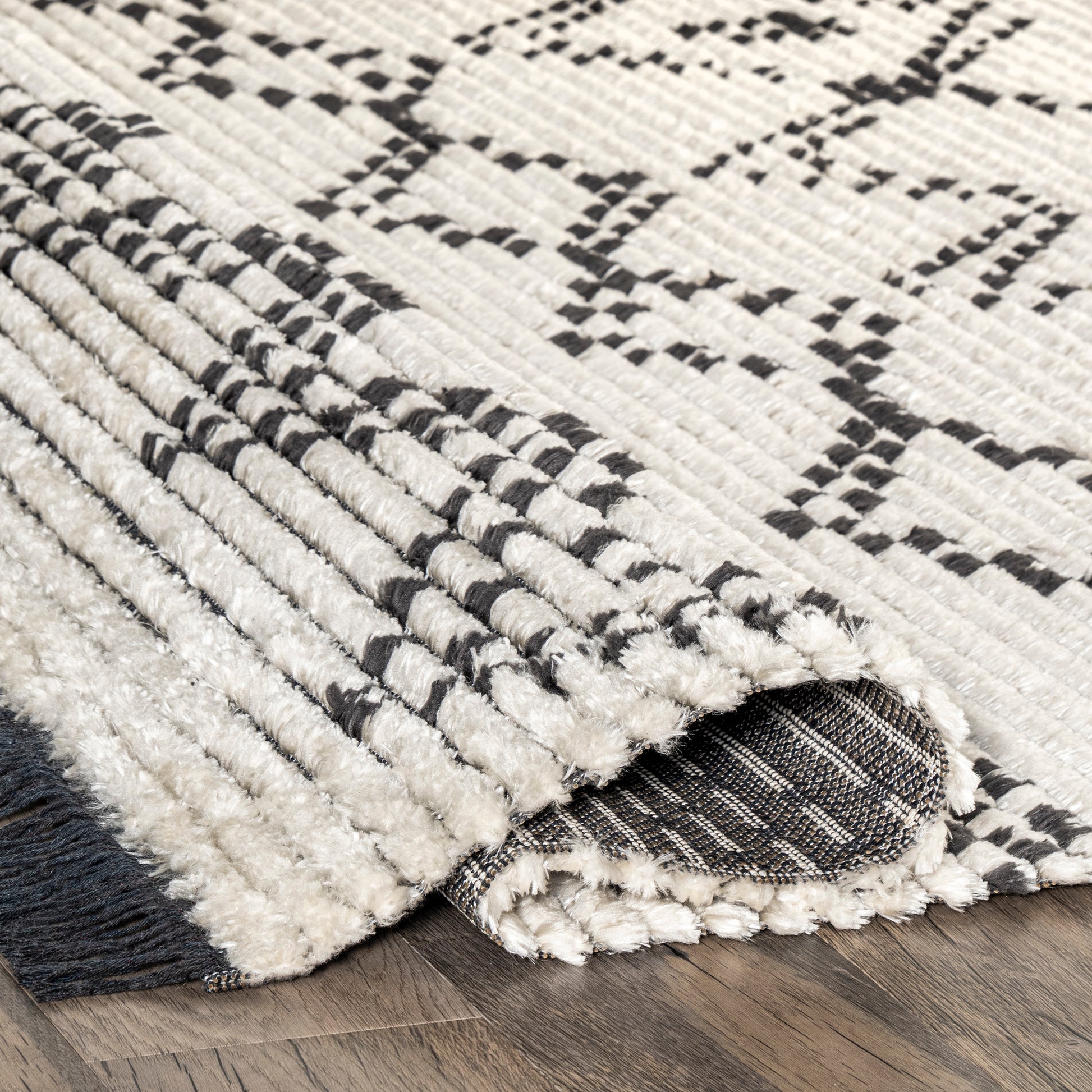 Nuloom Jaycee Textured Nja1885A Beige Area Rug