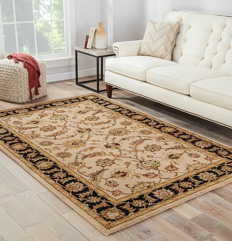 Jaipur Mythos selene my02 Beige / Ebony Area Rug