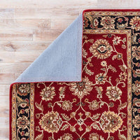 Jaipur Mythos Anthea My08 Red / Ebony Area Rug