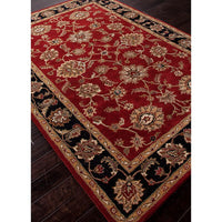 Jaipur Mythos Anthea My08 Red / Ebony Area Rug