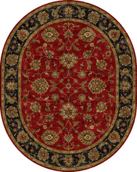 Jaipur Mythos Anthea My08 Red / Ebony Area Rug