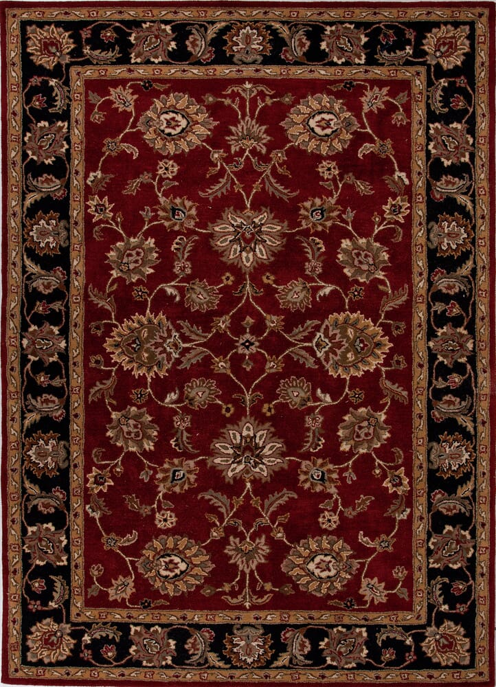 Jaipur Mythos Anthea My08 Red / Ebony Area Rug