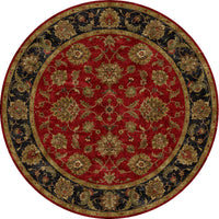 Jaipur Mythos Anthea My08 Red / Ebony Area Rug