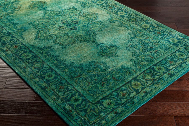 Surya Mykonos Myk-5009 Olive / Teal / Moss Rugs.