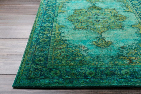 Surya Mykonos Myk-5009 Olive / Teal / Moss Rugs.