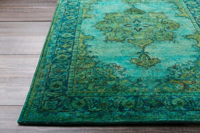Surya Mykonos Myk-5009 Olive / Teal / Moss Rugs.
