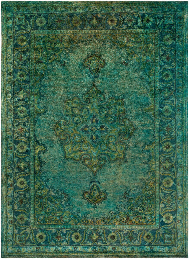 Surya Mykonos Myk-5009 Olive / Teal / Moss Rugs.