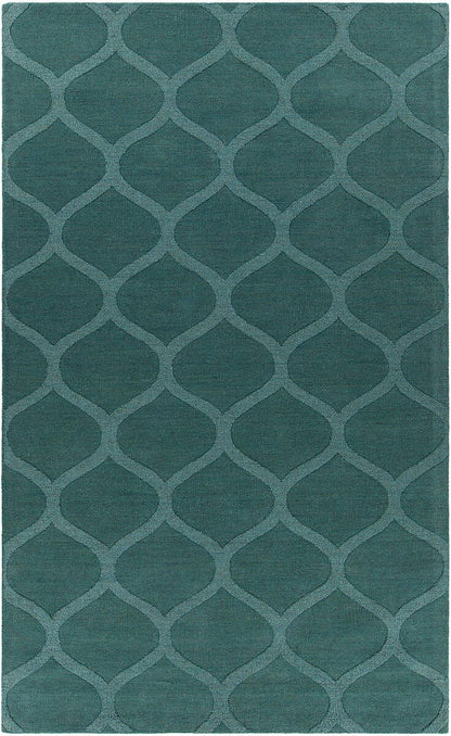 Chandra Mystica Mys29801 Teal Geometric Area Rug