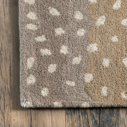 Nuloom Yvette Spotted Nyv2684A Beige Area Rug