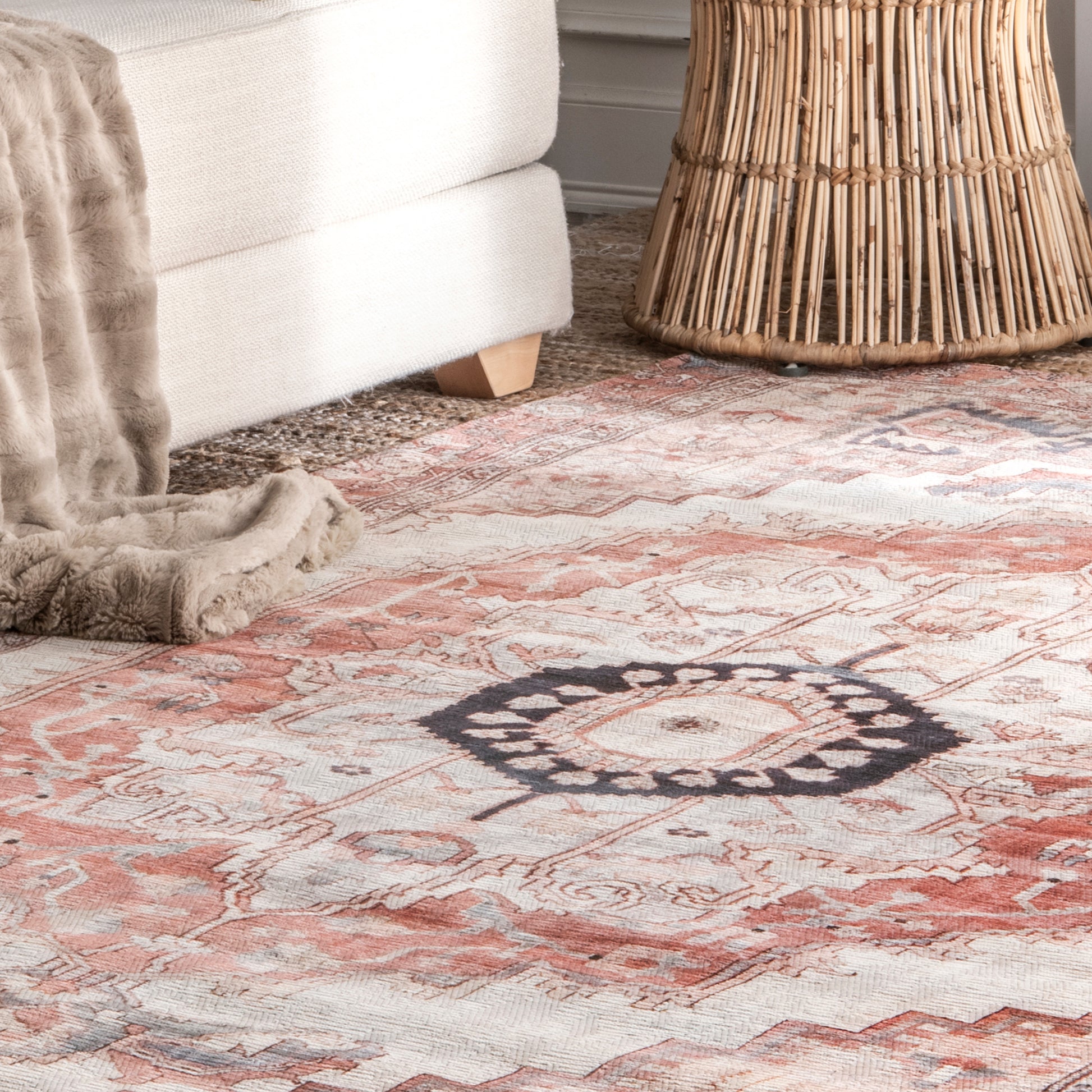 Nuloom Vintage Minna Nvi2439A Multi Area Rug