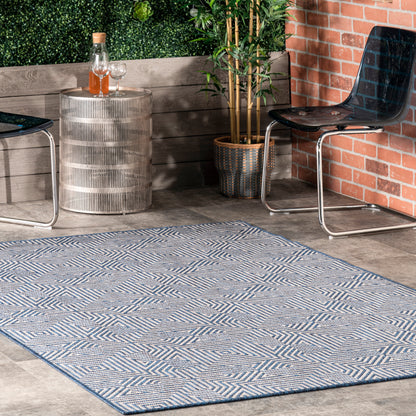 Nuloom Kelsey Modern Nke1798B Blue Area Rug