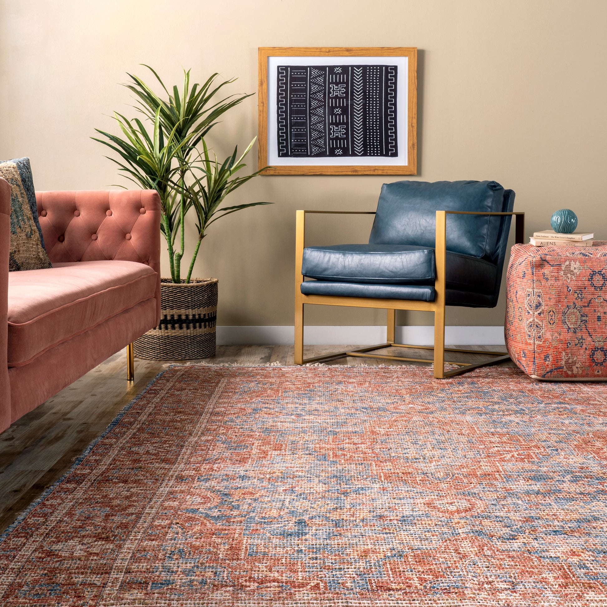 Nuloom Brina Floral Nbr3465A Multi Area Rug