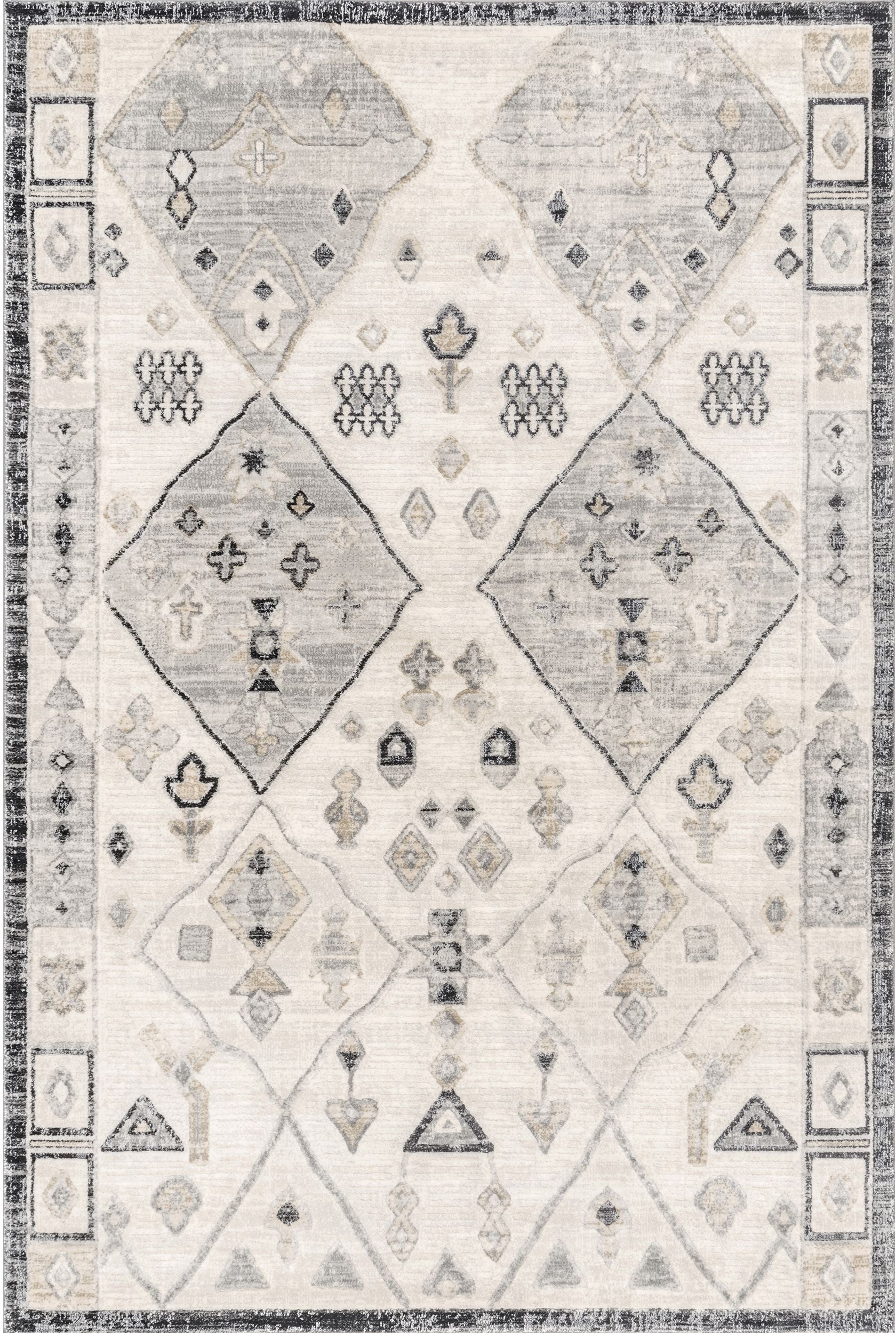 Nuloom Hunter Tribal Nhu3174A Beige Area Rug