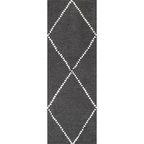 Nuloom Elvia Nel2746D Charcoal Rug.