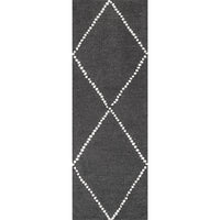 Nuloom Elvia Nel2746D Charcoal Area Rug