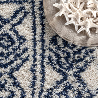 Nuloom Hurley Tribal Nhu2654C Navy Area Rug